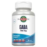 Kal Gaba 750mg Amino Acid Tabletter 90 Enheter