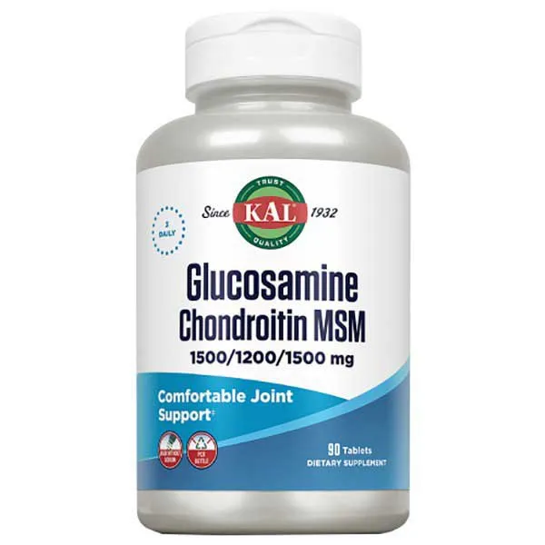 Kal Glucosamine Chondroitin Msm Osteo-articular Support Tabletter 90 Enheter, One size, One Size