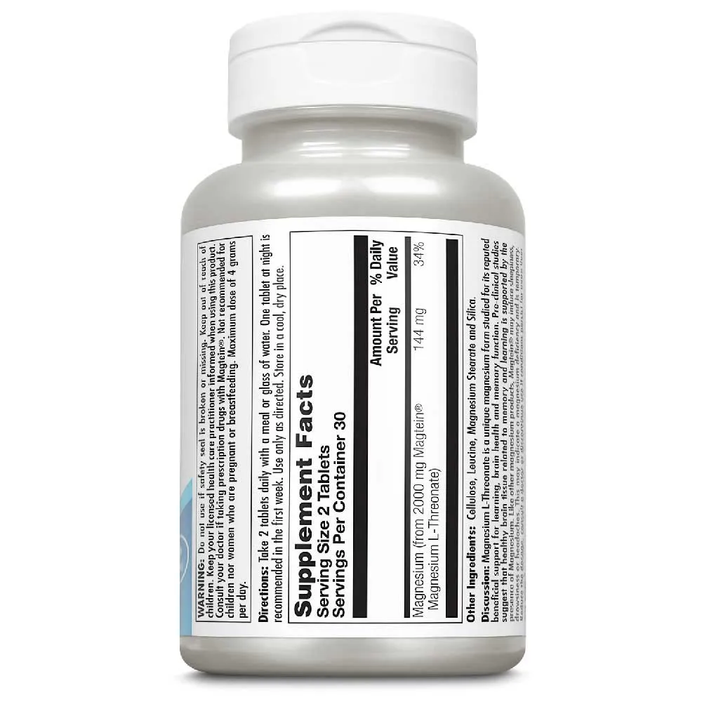 Kal Magnesium L-threonate Kapsler 60 Enheter, One size