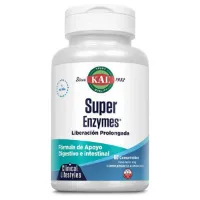Kal Super Enzymes Enzymes And Digestive Aids Tabletter 60 Enheter