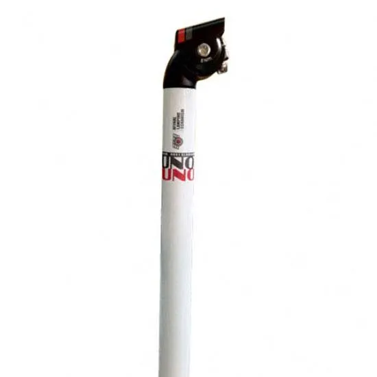 Kalloy Uno Setepinne, White / black, 350mm, 31.6mm
