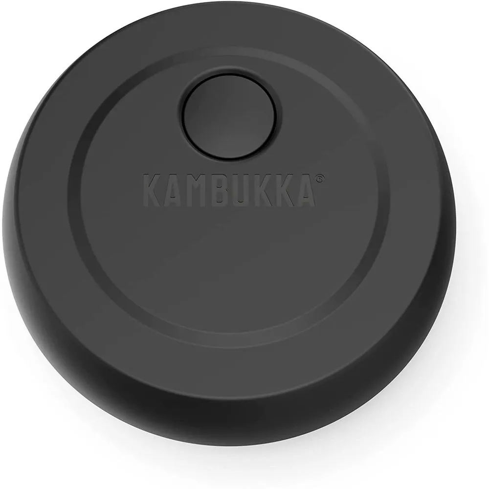 Kambukka Bora Food 600ml Termosflaske, Matte black, One Size