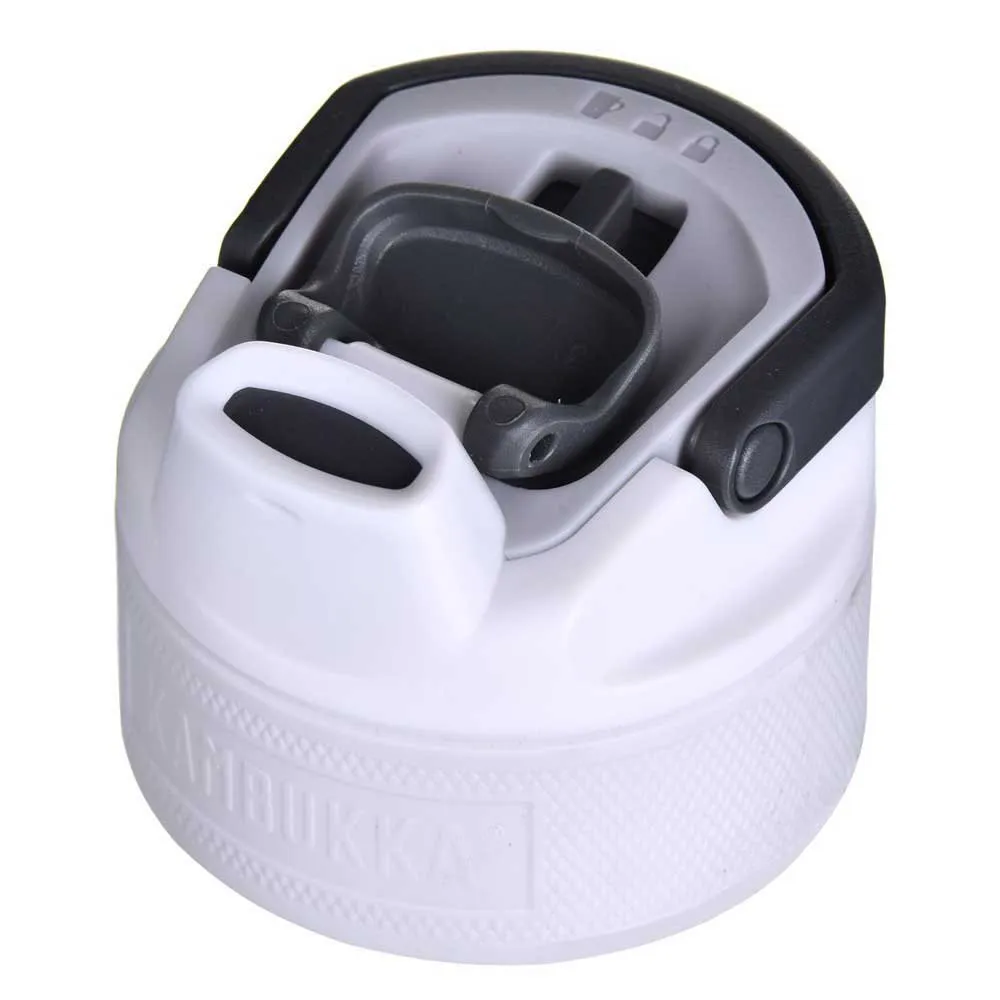 Kambukka Elton 600ml Chalk Termosflaske, White, One Size