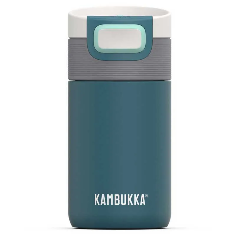 Kambukka Etna 300ml Deap Teal Termosflaske, Blue, One Size