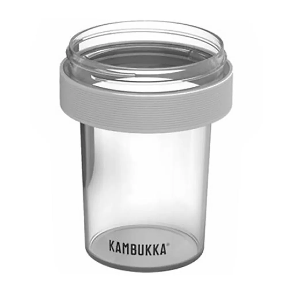 Kambukka Mikrobølgeovn-kompatibelt Rom For Mat På Farten Til Bora Termosmatbeholder, Clear, One Size
