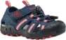Navy/red