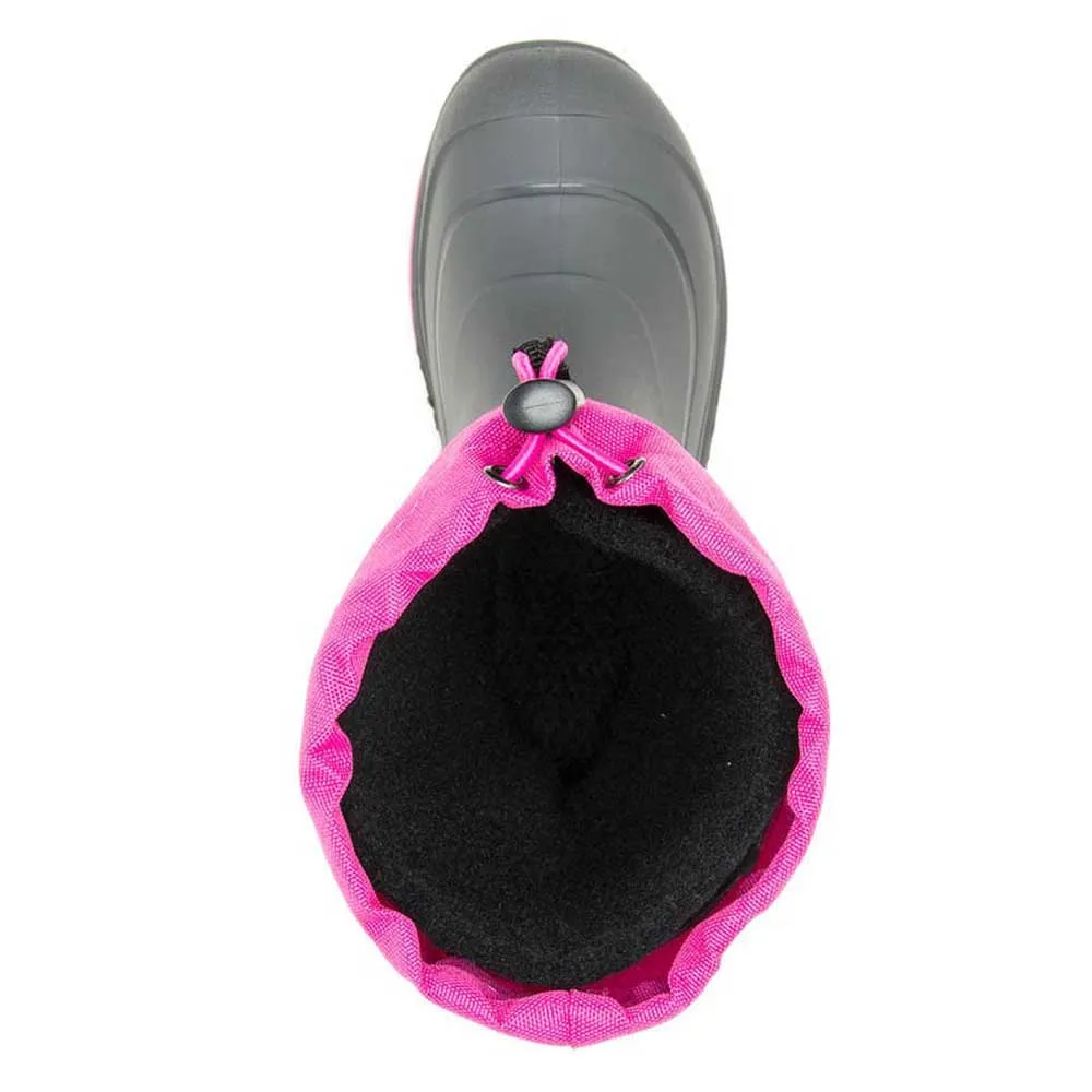 Kamik Snobusterb Barnestøvler, Charcoal / magenta / charbon / magenta, EU 25