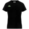 Kappa Kombat Fiba Kortarmet T-skjorte, Black