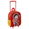 Karactermania 3d Luffy One Piece 34 Cm Ryggsekk Med Hjul, Multicolor