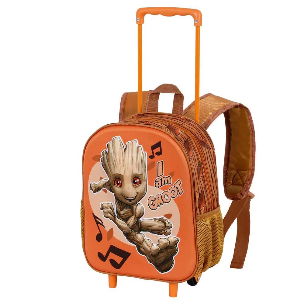 Karactermania 3d Soundtrac I Am Groot Marvel 34 Cm Ryggsekk Med Hjul, Multicolour