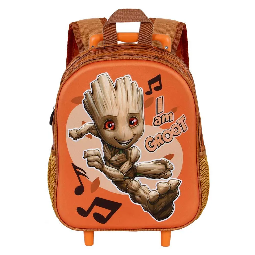 Karactermania 3d Soundtrac I Am Groot Marvel 34 Cm Ryggsekk Med Hjul, Multicolour