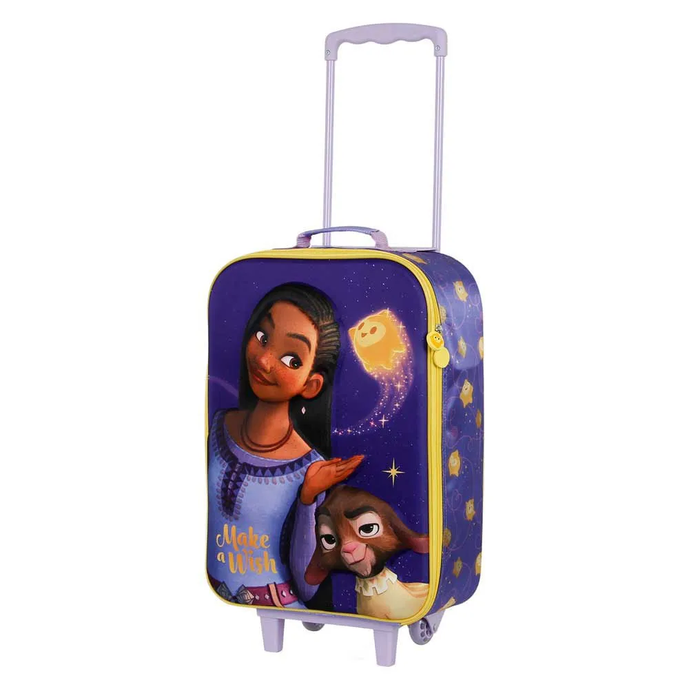 Karactermania 3d Wish Disney Ryggsekk Med Hjul, Multicolor
