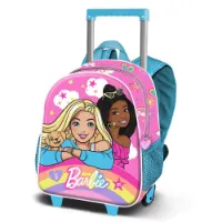 Karactermania Barbie Liten 3d-ryggsekk Med Hjul Regnbuefarget