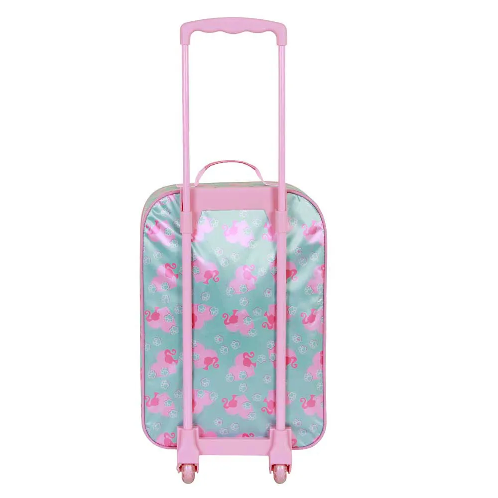 Karactermania Barbie Pets Soft 3d Trillekoffert, Pink