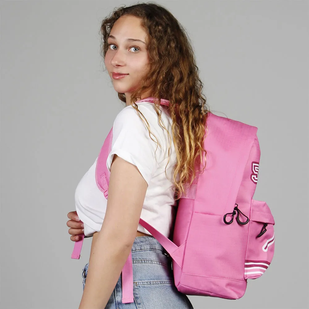 Karactermania Barbie Varsity Fan Hs 2.2 Ryggsekk, Pink