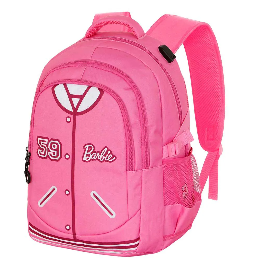 Karactermania Barbie Varsity Plus Running Ryggsekk, Pink