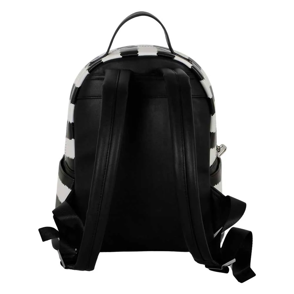 Karactermania Beetlejuice Stripes-heady Ryggsekk, White Karactermania Beetlejuice Stripes-heady Ryggsekk, White