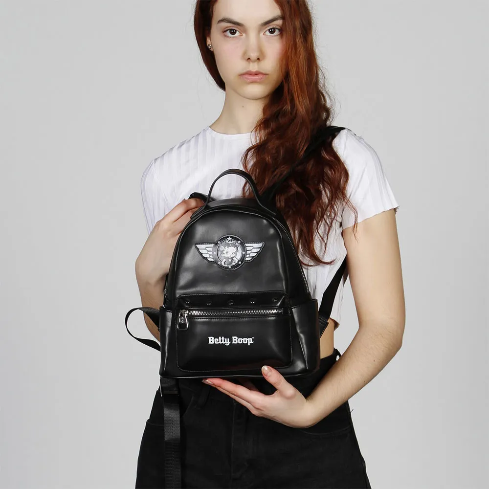 Karactermania Betty Boop Motor Love Heady Ryggsekk, Black