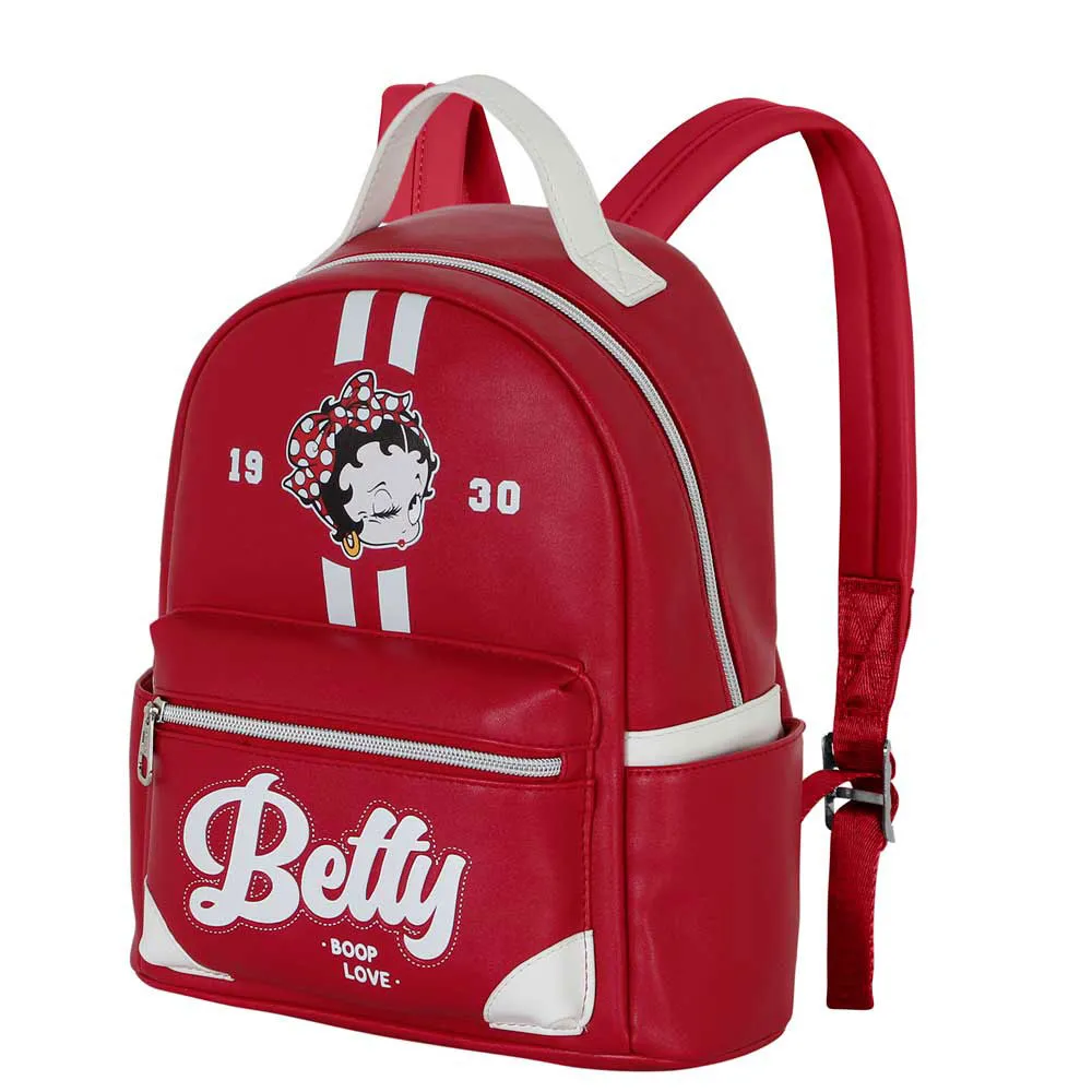 Karactermania Betty Boop Varsity-heady Ryggsekk, Burgundy Karactermania Betty Boop Varsity-heady Ryggsekk, Burgundy