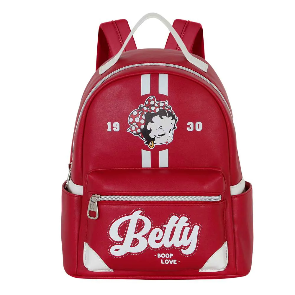 Karactermania Betty Boop Varsity-heady Ryggsekk, Burgundy Karactermania Betty Boop Varsity-heady Ryggsekk, Burgundy