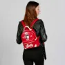 Karactermania Betty Boop Varsity-heady Ryggsekk, Burgundy