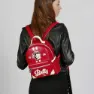 Karactermania Betty Boop Varsity-heady Ryggsekk, Burgundy