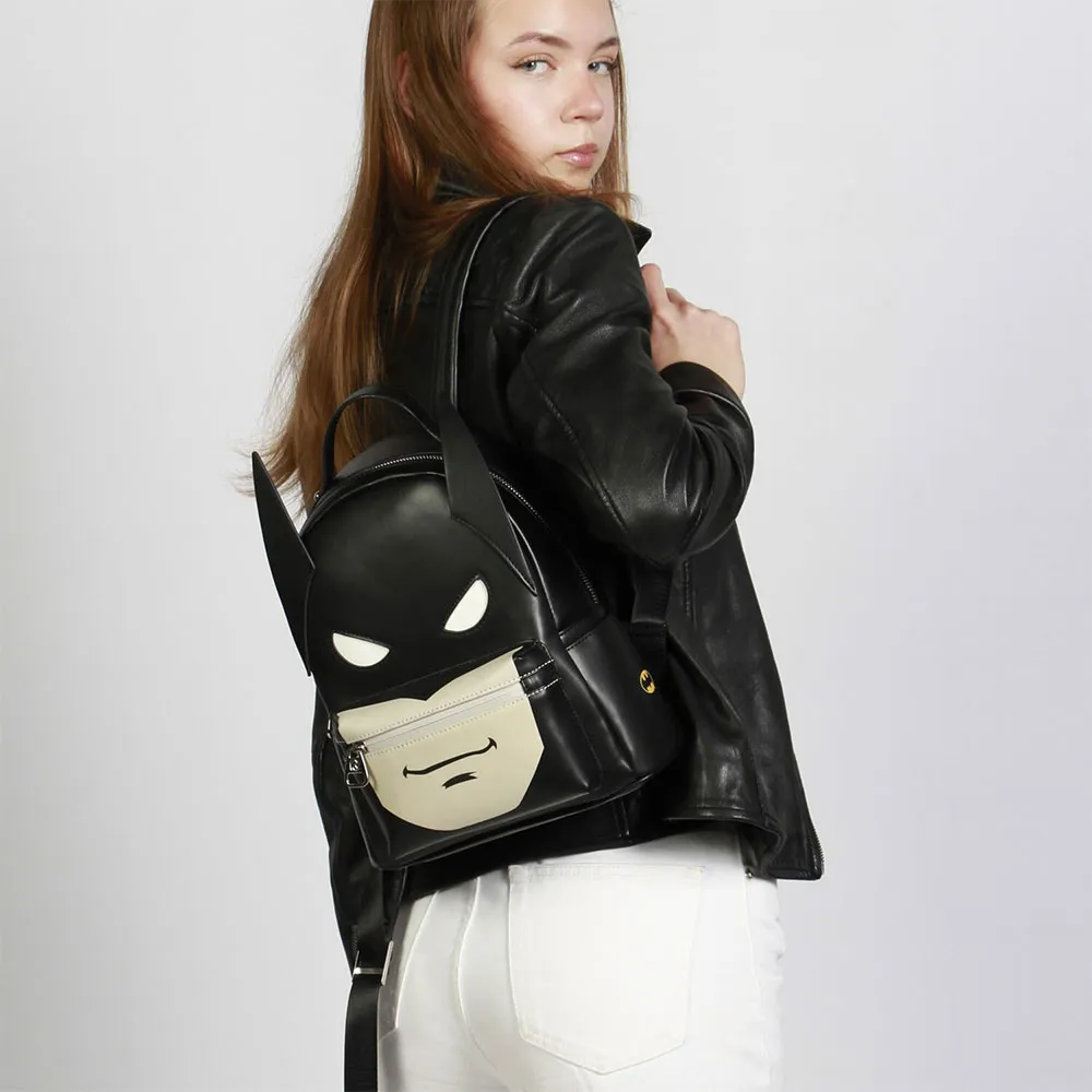 Karactermania Dc Comics Batman Batsignal Heady Ryggsekk, Black