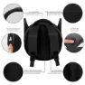 Karactermania Dc Comics Batman Emoji Ryggsekk, Black