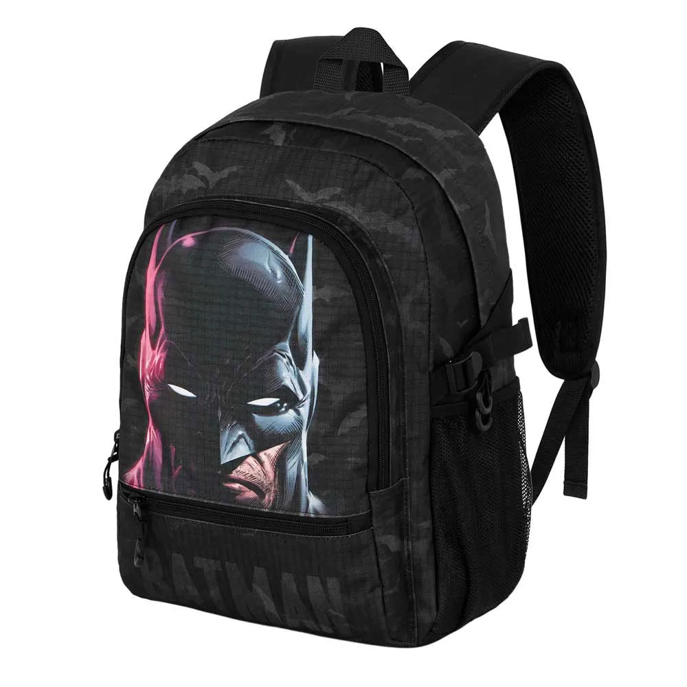 Karactermania Dc Comics Batman Face Fan Fight 2.2 Ryggsekk, Black