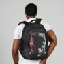 Karactermania Dc Comics Batman Face Plus Running Ryggsekk, Black
