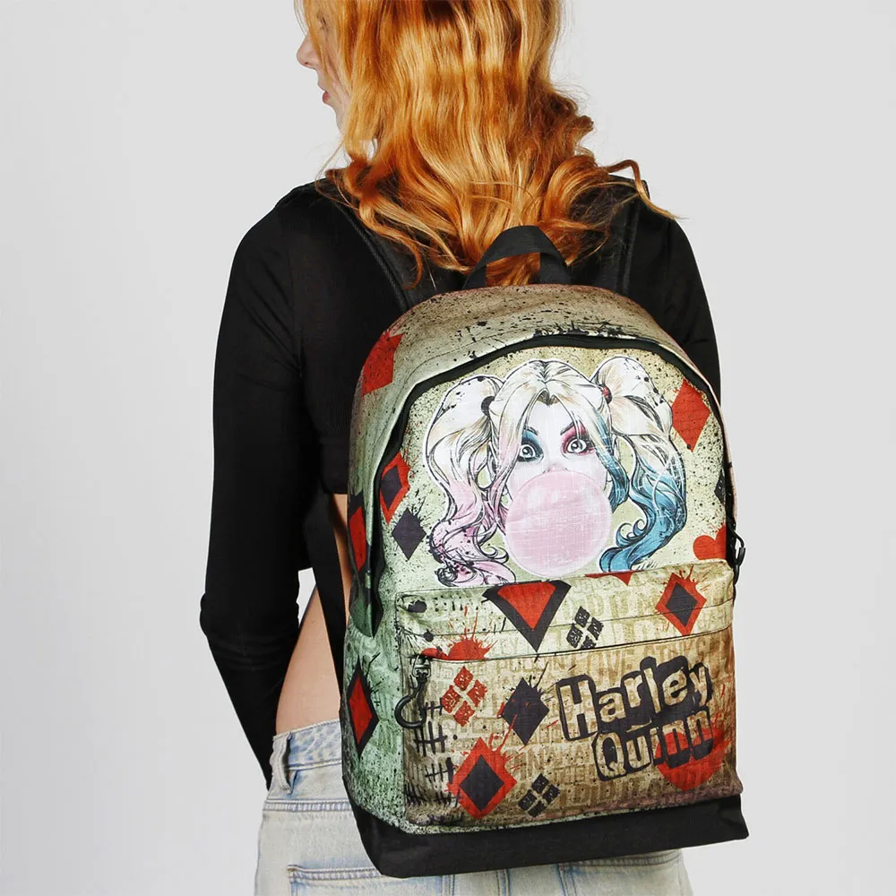 Karactermania Dc Comics Harley Quinn Mad Love Fan Hs 2.2 Ryggsekk, Beige Karactermania Dc Comics Harley Quinn Mad Love Fan Hs 2.2 Ryggsekk, Beige