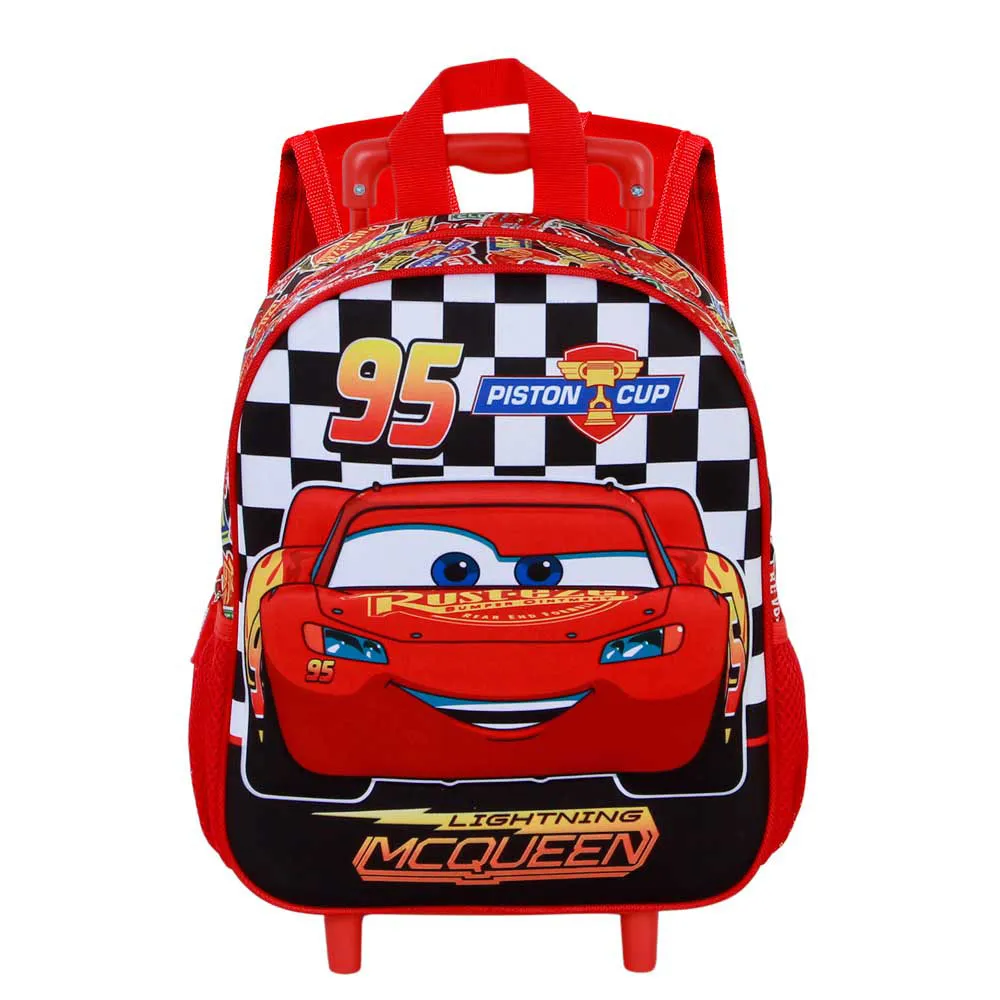 Karactermania Disney Cars 3 Racer 3d Ryggsekk Med Hjul, Red