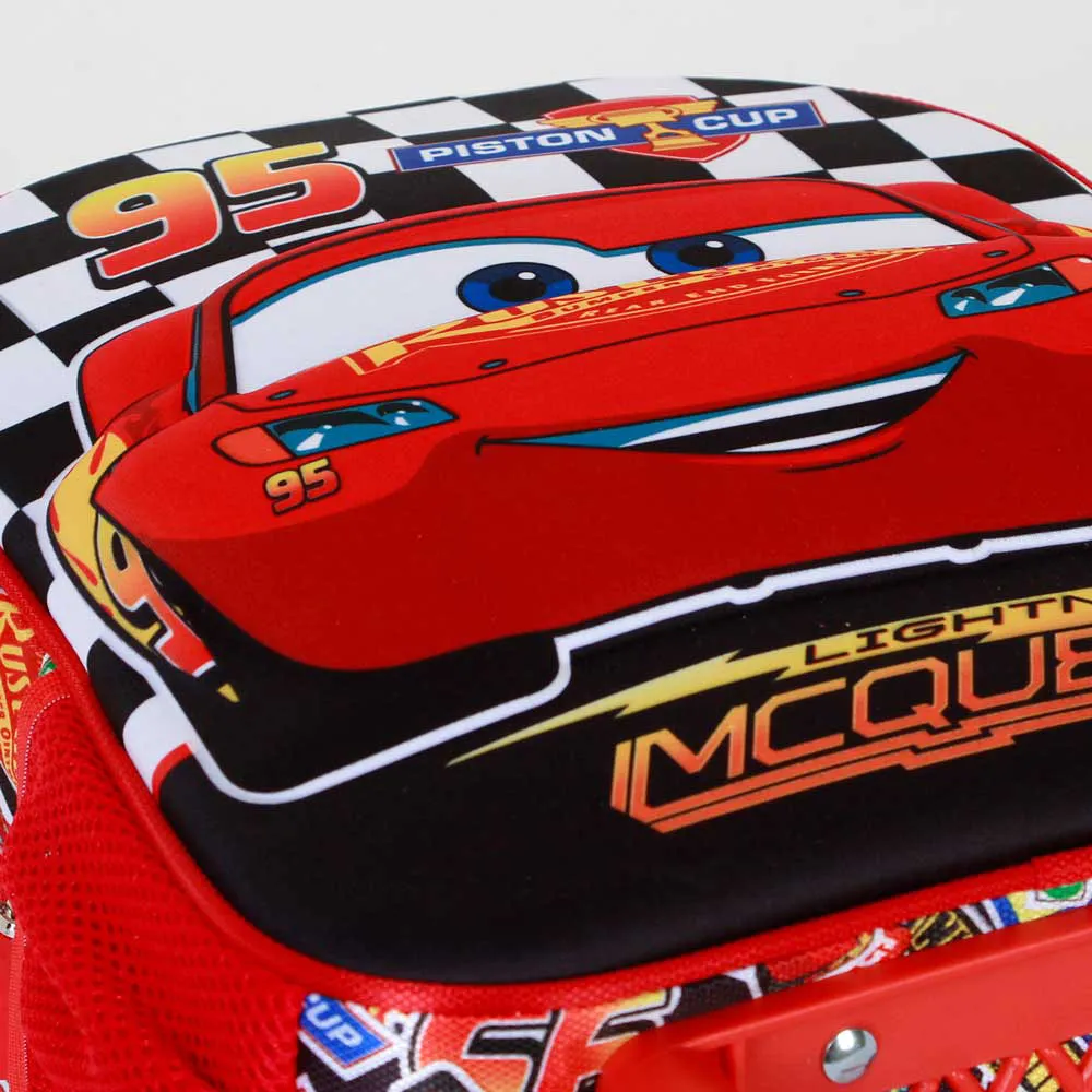 Karactermania Disney Cars 3 Racer 3d Ryggsekk Med Hjul, Red