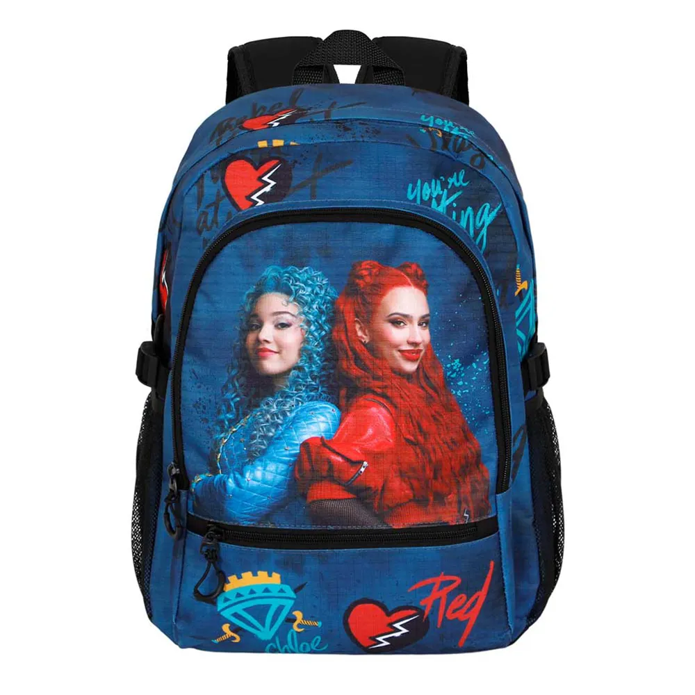 Karactermania Disney Descendants Wickedly Fan Fight 2.2 Ryggsekk, Multicolor