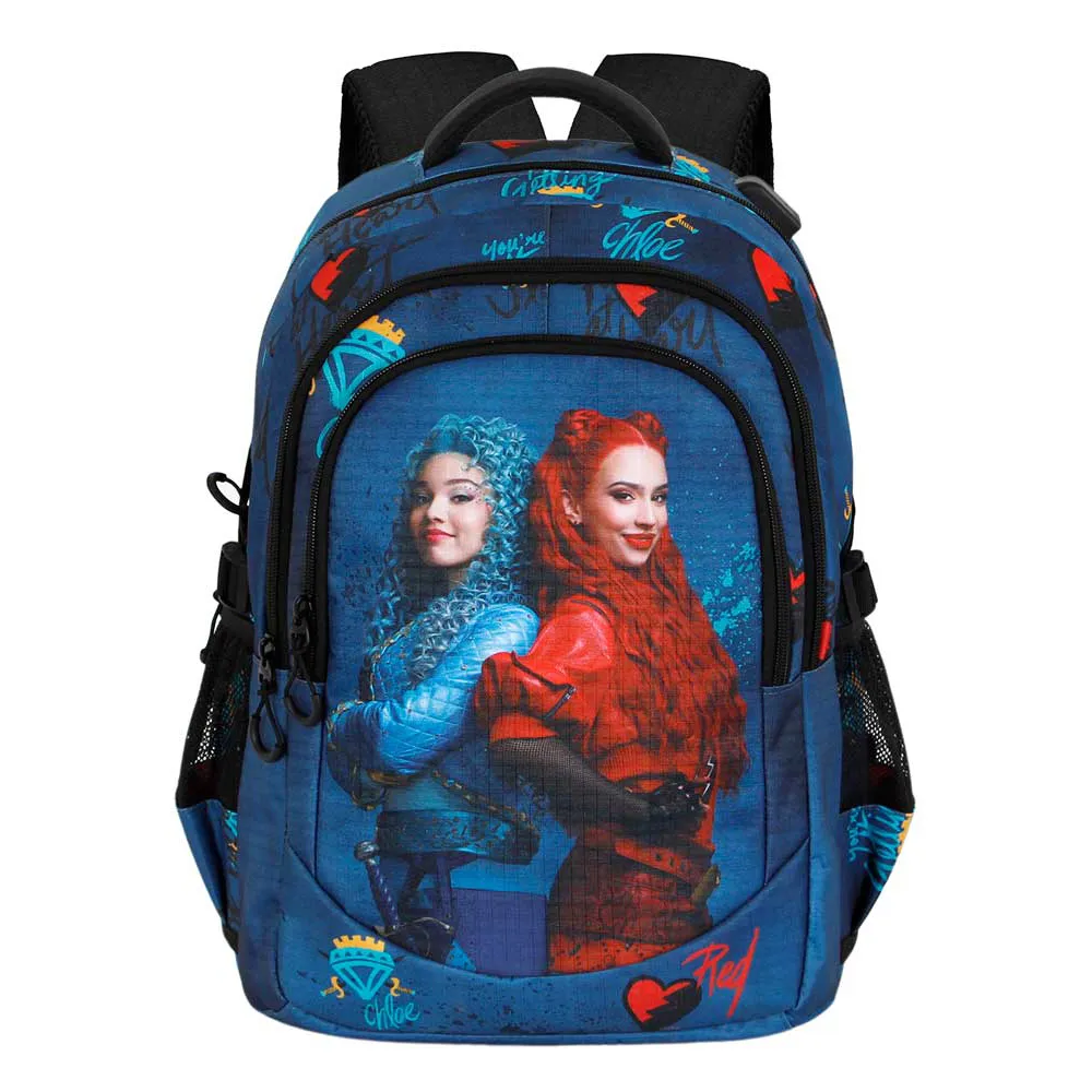 Karactermania Disney Descendants Wickedly Plus Running Ryggsekk, Multicolor Karactermania Disney Descendants Wickedly Plus Running Ryggsekk, Multicolor