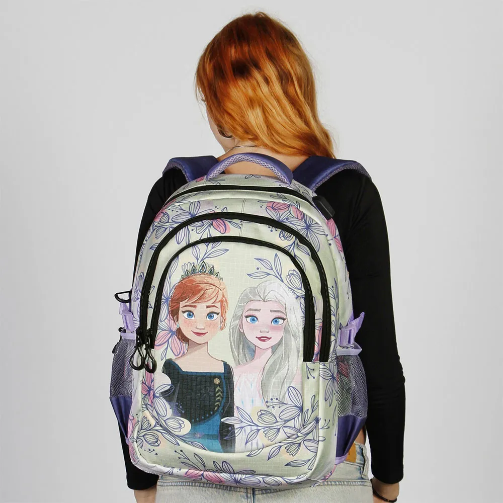 Karactermania Disney Frozen 2 Emotion Plus Running Ryggsekk, Beige Karactermania Disney Frozen 2 Emotion Plus Running Ryggsekk, Beige