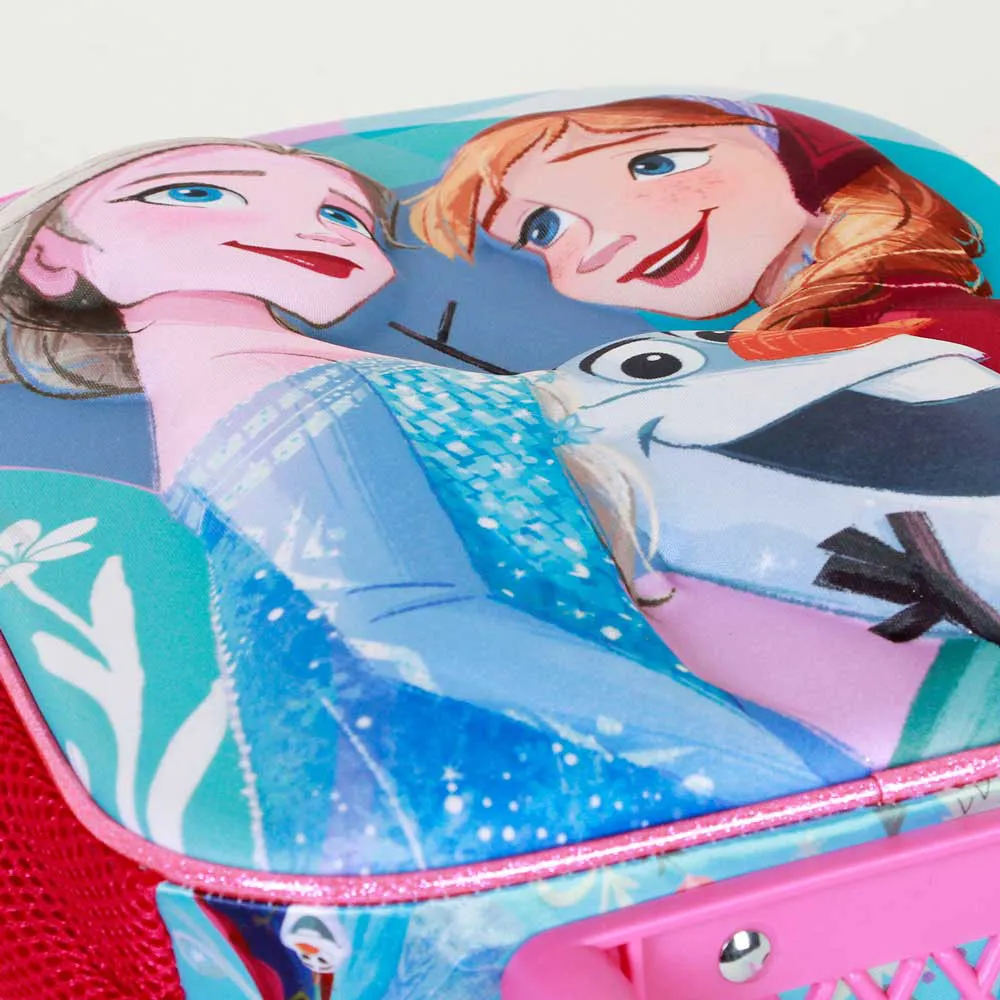 Karactermania Disney Frozen 2 Family 3d Ryggsekk Med Hjul, Blue