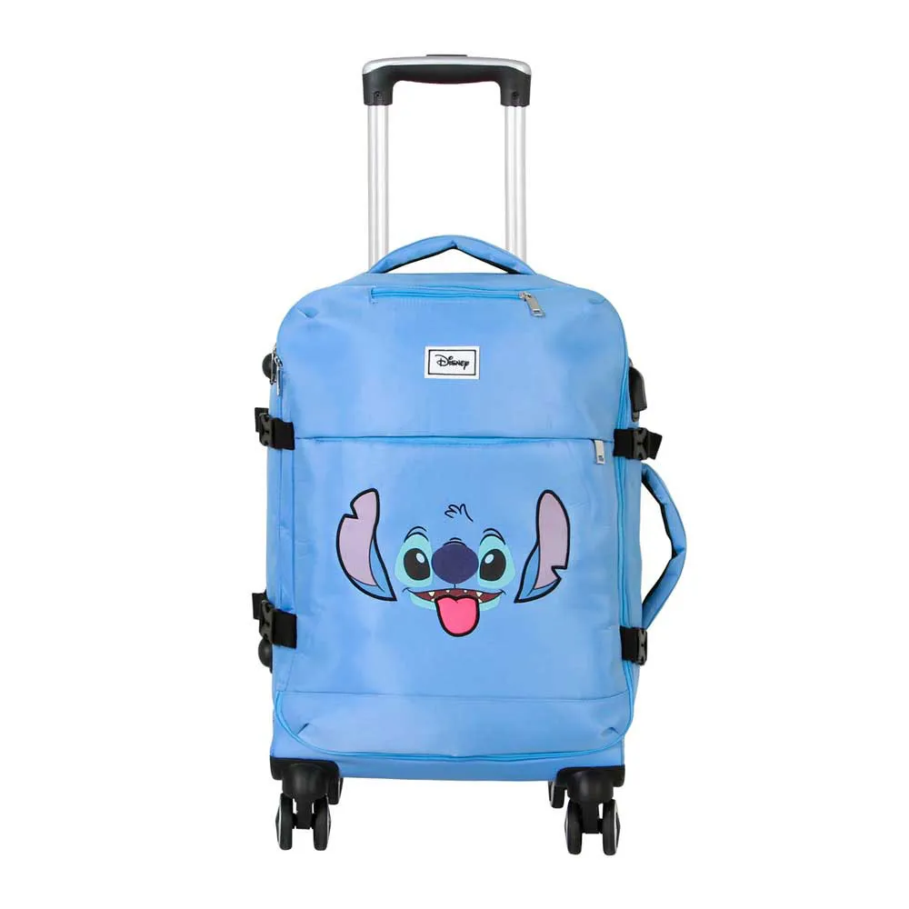 Karactermania Disney Lilo & Stitch 4 Trillekoffert, Blue