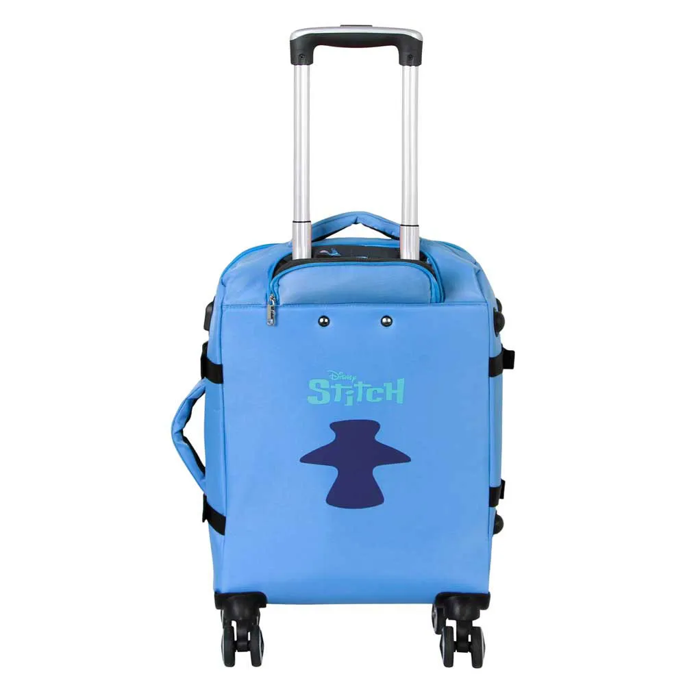 Karactermania Disney Lilo & Stitch 4 Trillekoffert, Blue
