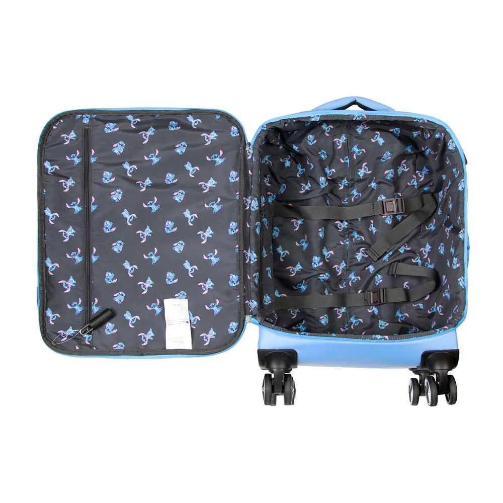 Karactermania Disney Lilo & Stitch 4 Trillekoffert, Blue