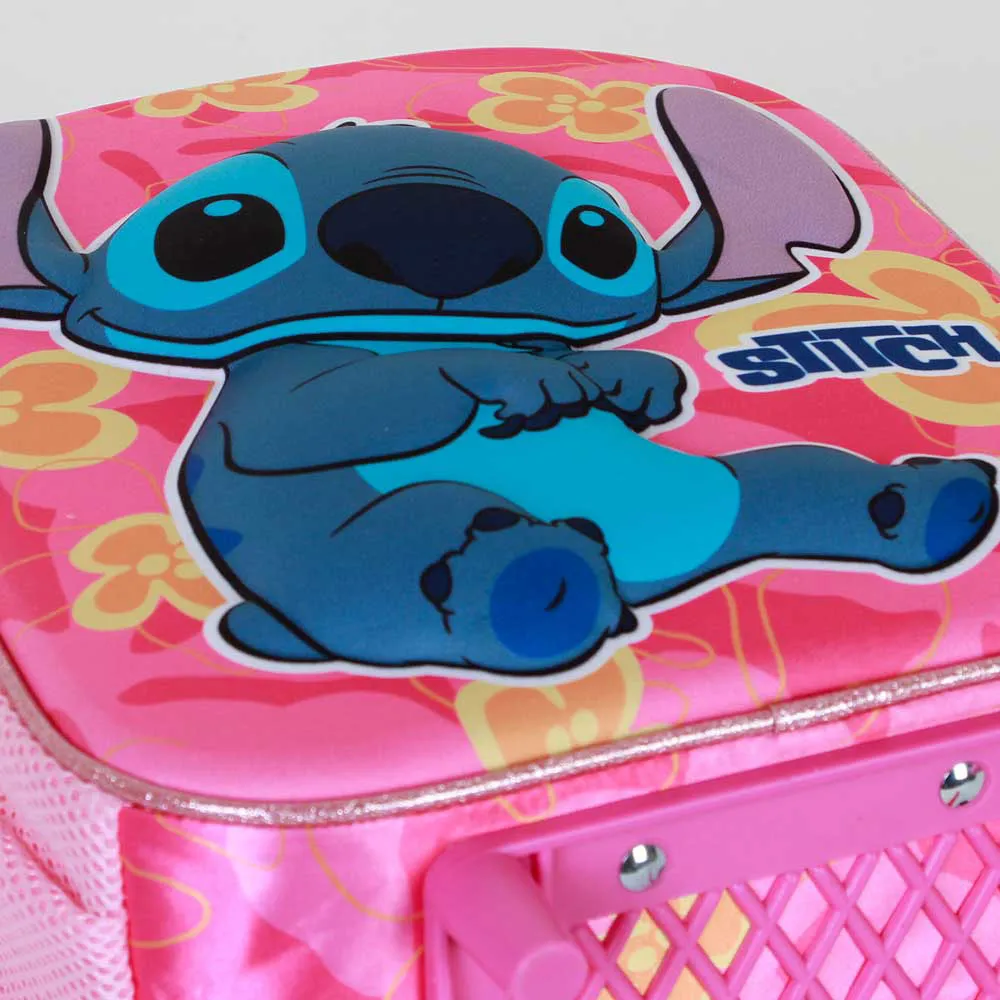 Karactermania Disney Lilo & Stitch Cute 3d Ryggsekk Med Hjul, Pink