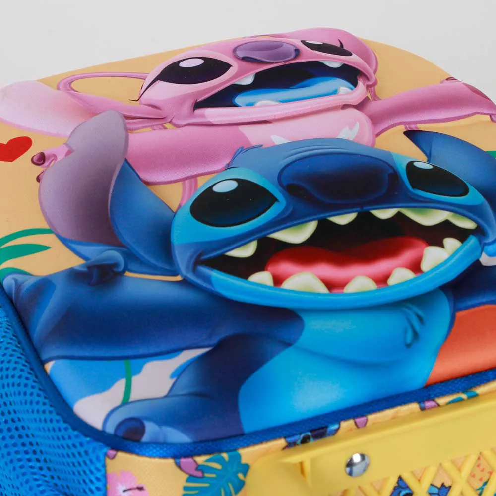 Karactermania Disney Lilo & Stitch Ocean 3d Ryggsekk Med Hjul, Blue