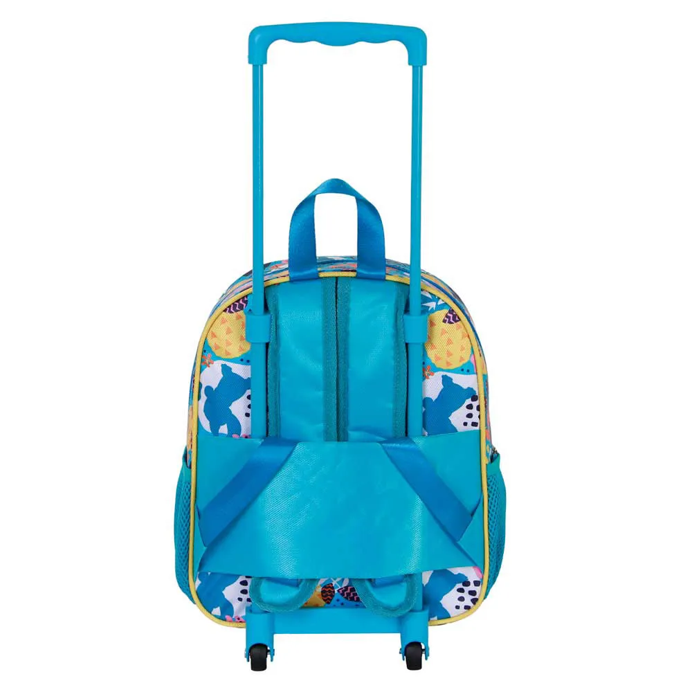 Karactermania Disney Lilo And Stitch Small 3d Ryggsekk Med Hjul, Turquoise