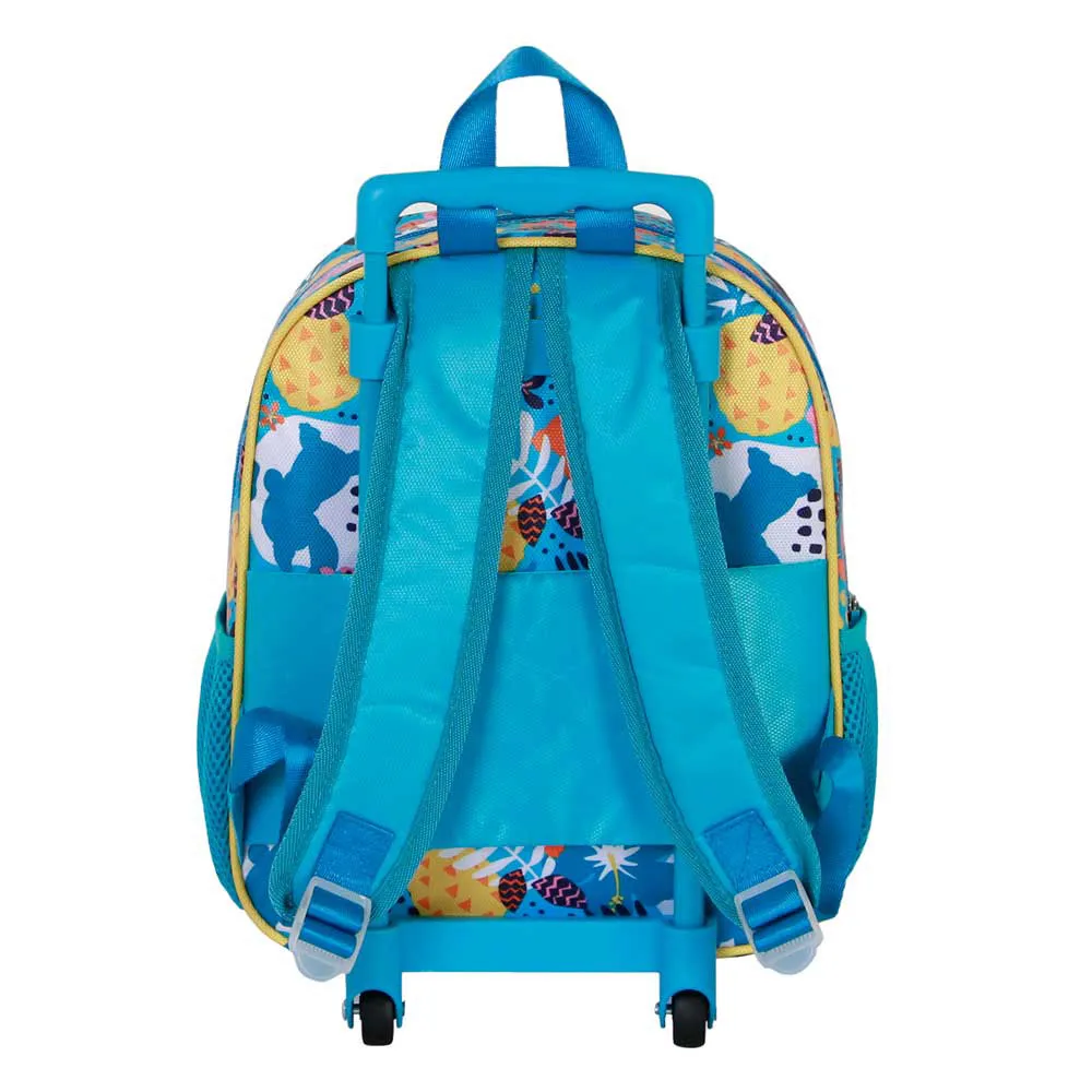 Karactermania Disney Lilo And Stitch Small 3d Ryggsekk Med Hjul, Turquoise