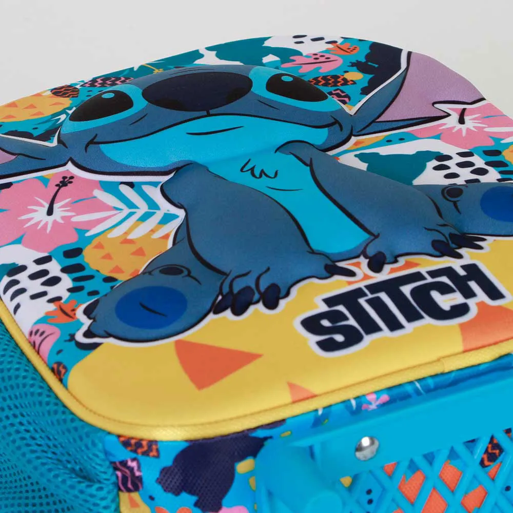 Karactermania Disney Lilo And Stitch Small 3d Ryggsekk Med Hjul, Turquoise