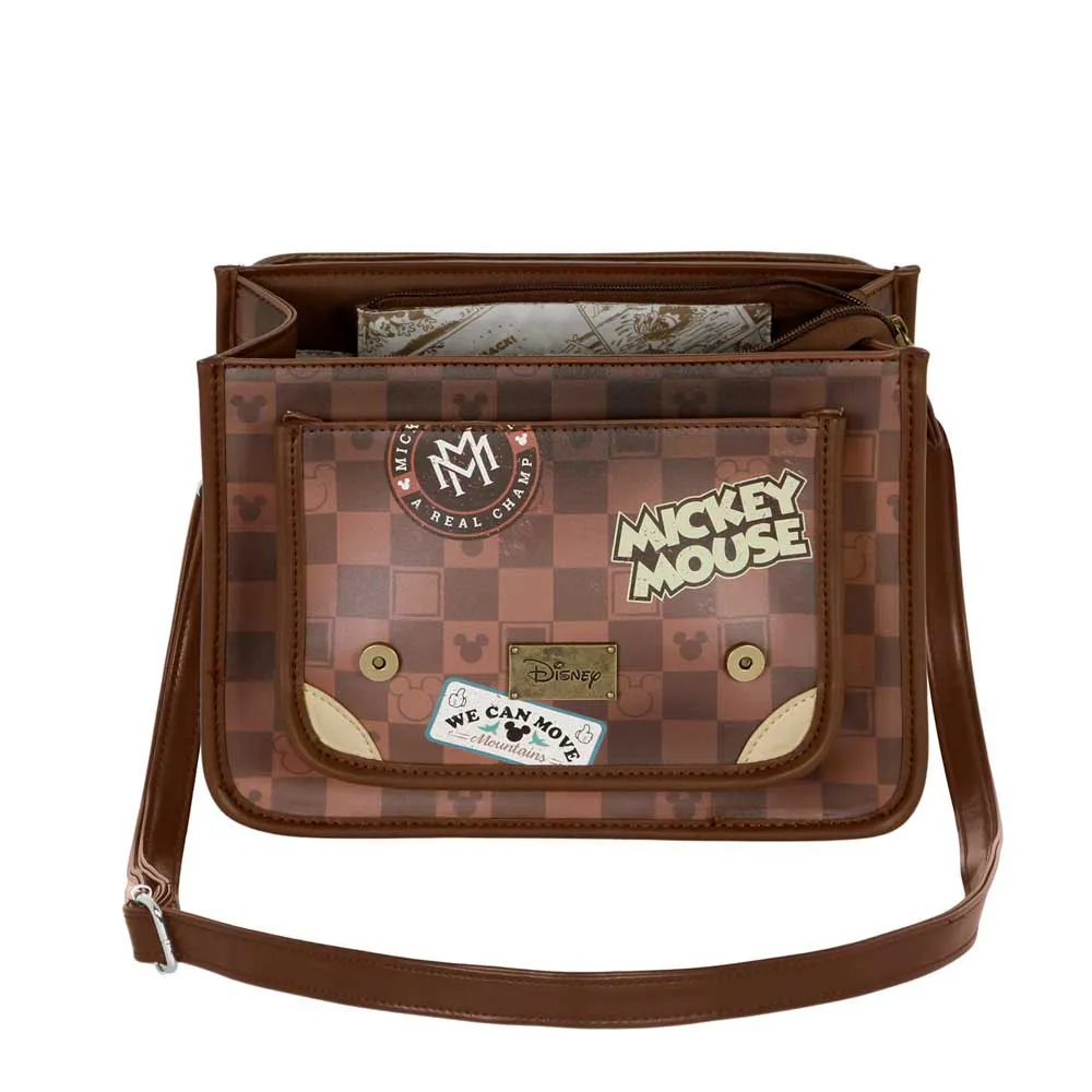 Karactermania Disney Mickey Mouse Journey Satchel Veske, Brown Karactermania Disney Mickey Mouse Journey Satchel Veske, Brown