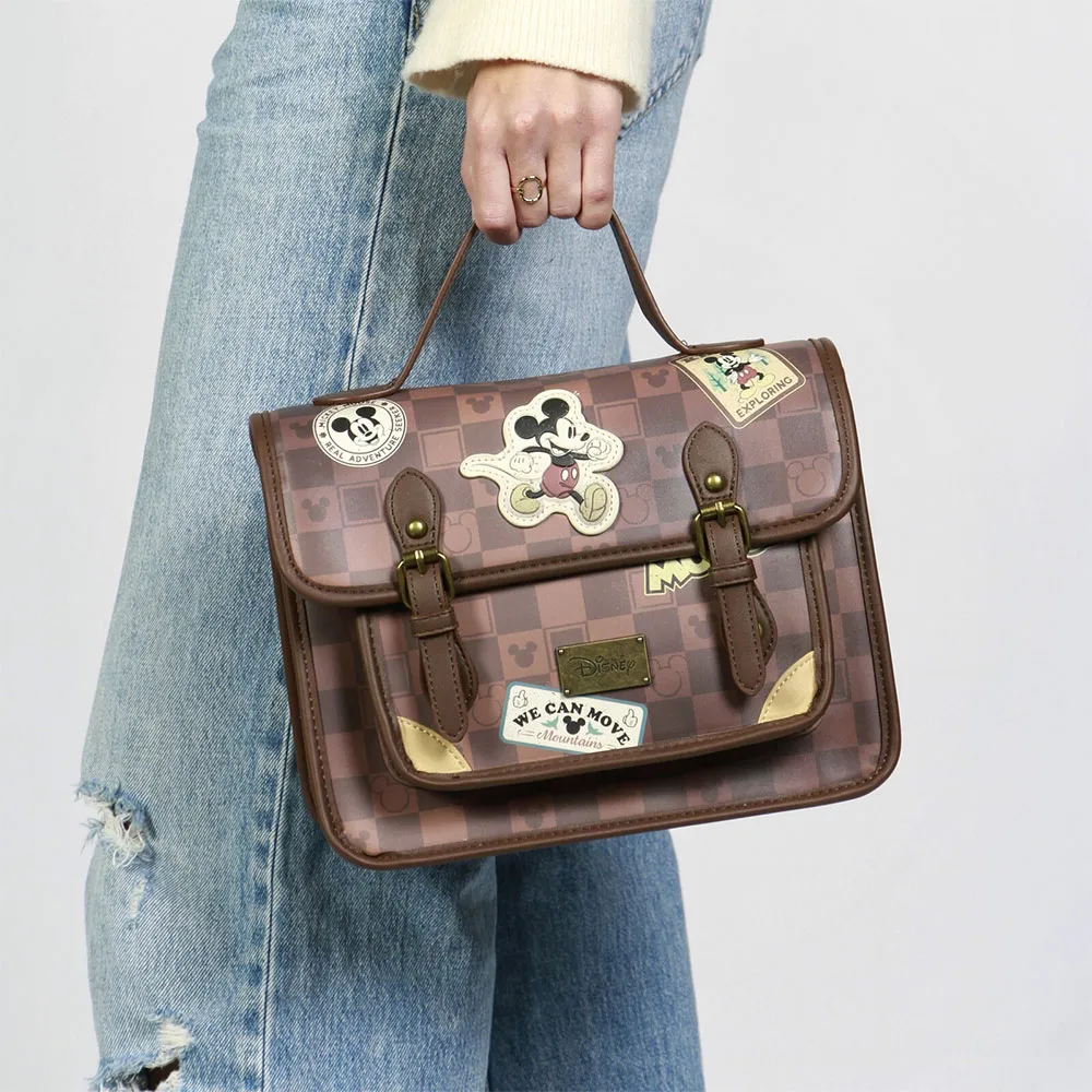 Karactermania Disney Mickey Mouse Journey Satchel Veske, Brown Karactermania Disney Mickey Mouse Journey Satchel Veske, Brown