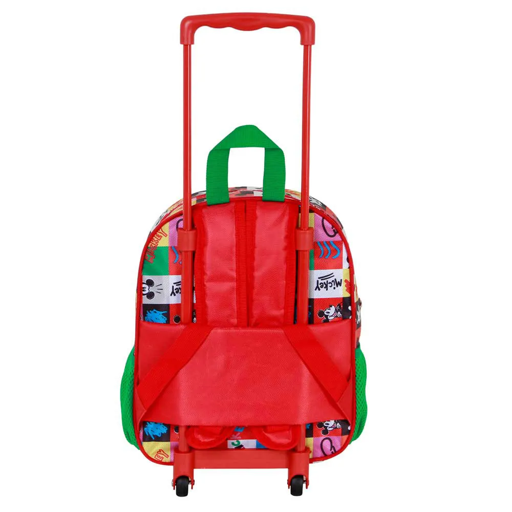 Karactermania Disney Mickey Mouse Mood 3d Ryggsekk Med Hjul, Multicolor