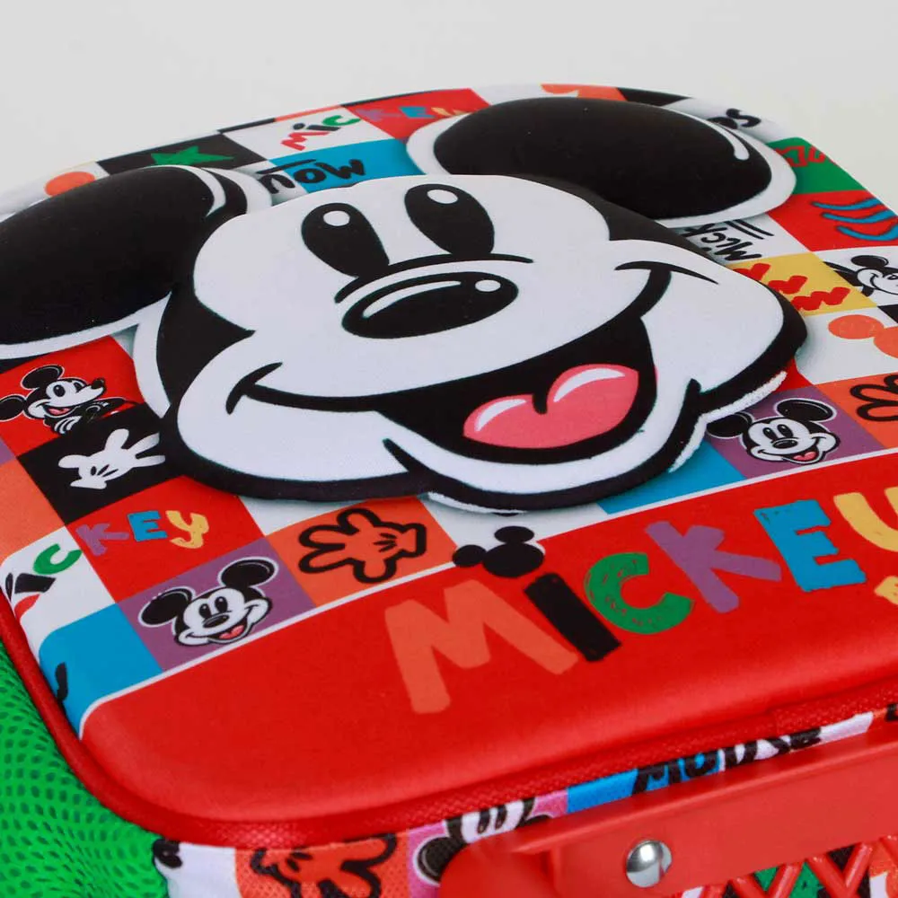 Karactermania Disney Mickey Mouse Mood 3d Ryggsekk Med Hjul, Multicolor