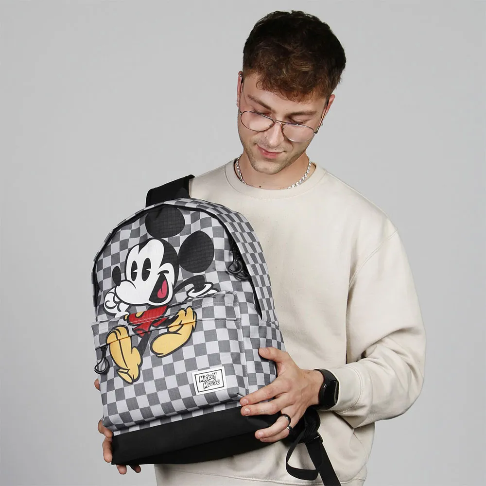 Karactermania Disney Mickey Mouse Move Fan Hs 2.2 Ryggsekk, Grey